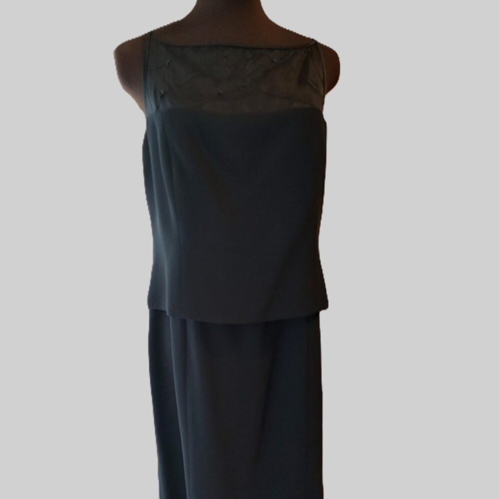 Jones New York Long Black Formal Dress Size 16